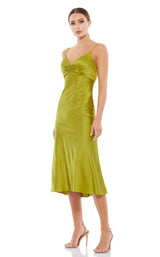 1 of 3 Mac Duggal 49509 Dress Apple-Green