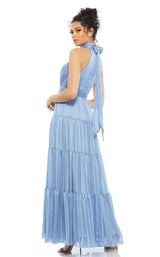 2 of 3 Mac Duggal 49515 Dress Slate-Blue