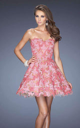 3 of 8 La Femme 20063 Sherbert/Cotton Candy