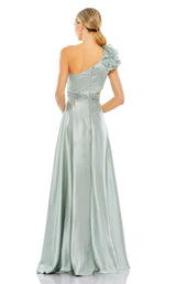 2 of 3 Mac Duggal 49523 Dress Sage
