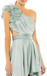 3 of 3 Mac Duggal 49523 Dress Sage
