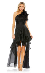 1 of 3 Mac Duggal 49527 Dress Black