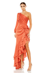 1 of 3 Mac Duggal 49531 Dress Orange