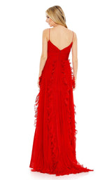 6 of 12 Mac Duggal 49533 Dress Red