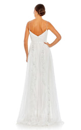 8 of 12 Mac Duggal 49533 Dress White