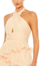 3 of 3 Mac Duggal 49535 Dress Peach