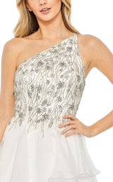 3 of 3 Mac Duggal 49538 Dress White