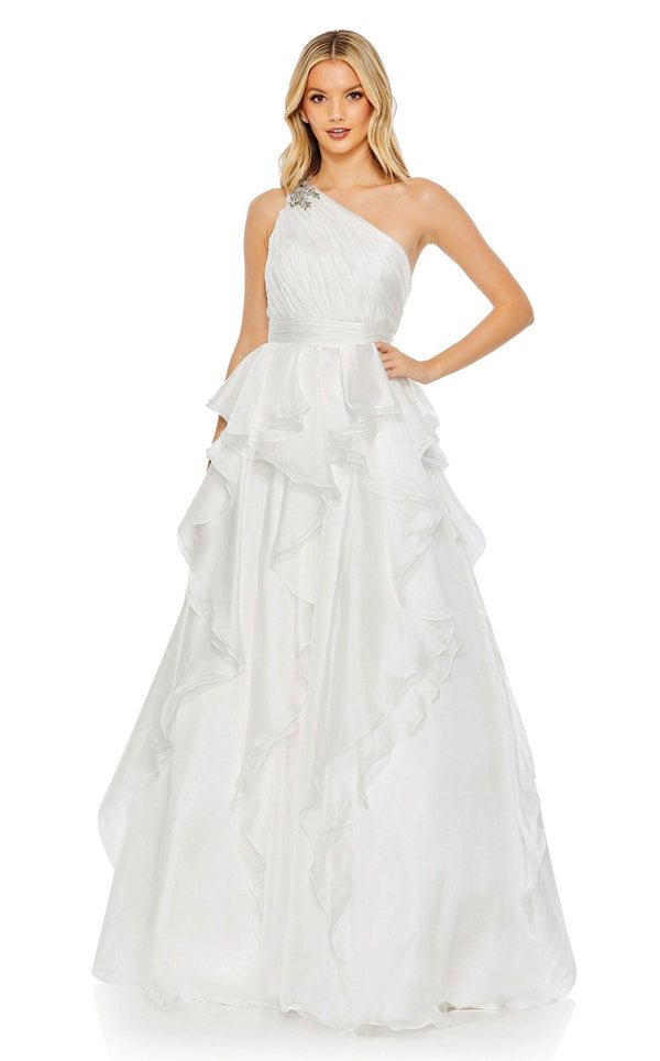 Mac Duggal 49541 Dress White