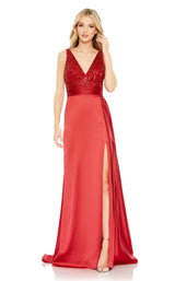 1 of 3 Mac Duggal 49548 Dress Red