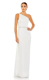 1 of 3 Mac Duggal 49564 Dress White