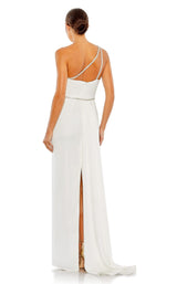 2 of 3 Mac Duggal 49564 Dress White