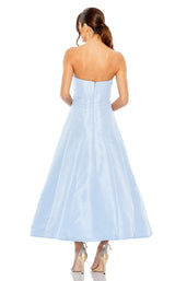 6 of 6 Mac Duggal 49605 Dress French-Blue