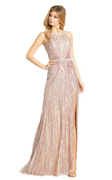 1 of 4 Mac Duggal 4963 Dress Rose-Pink