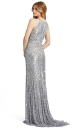 3 of 4 Mac Duggal 4963D Dress Platinum