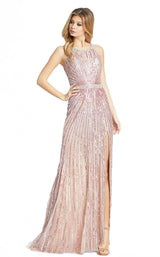2 of 4 Mac Duggal 4963D Dress Rose-Pink