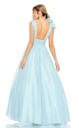 3 of 3 Mac Duggal 49772 Dress Powder-Blue