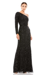 3 of 5 Mac Duggal 4982 Dress Black
