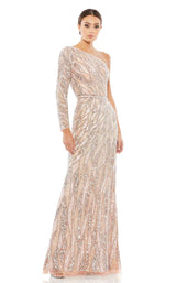1 of 5 Mac Duggal 4982 Dress Rose-Gold