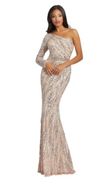 1 of 4 Mac Duggal 4982M Rose Gold