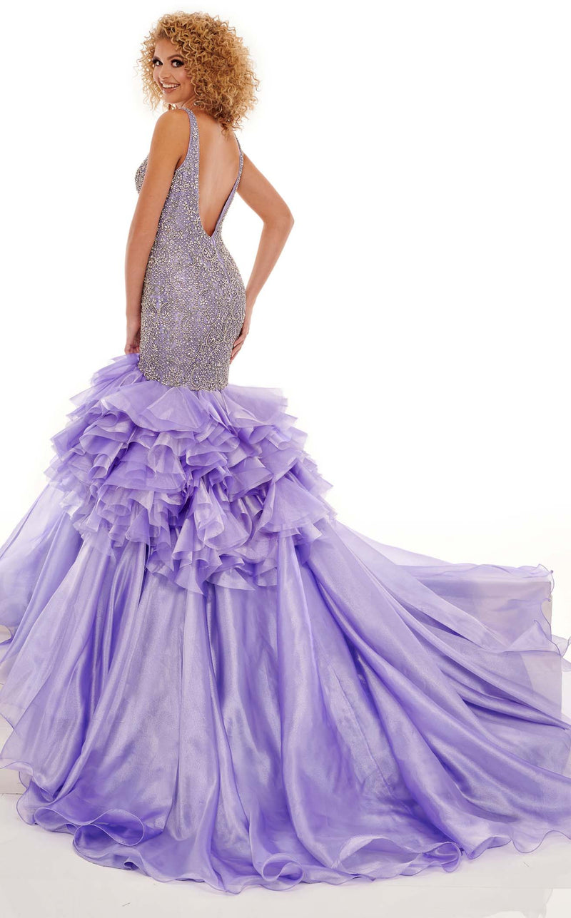 Rachel Allan 50006 Dress Lilac