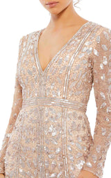 5 of 5 Mac Duggal 5002 Dress Rose-Gold