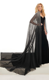 1 of 6 Rachel Allan 50028 Dress Black