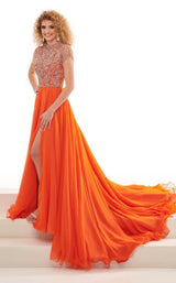 2 of 6 Rachel Allan 50037 Dress Tangerine