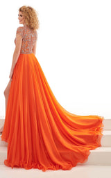 4 of 6 Rachel Allan 50037 Dress Tangerine