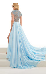 3 of 6 Rachel Allan 50037 Dress Light-Blue