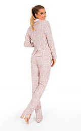 4 of 4 Rachel Allan 50046 Jumpsuit Pink