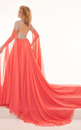 3 of 6 Rachel Allan 50055 Dress Coral