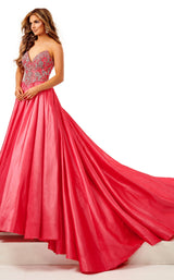 1 of 4 Rachel Allan 50078 Dress Coral