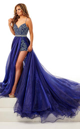 2 of 4 Rachel Allan 50081 Dress Royal