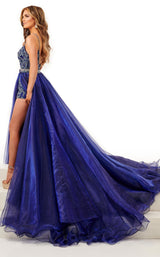 4 of 4 Rachel Allan 50081 Dress Royal