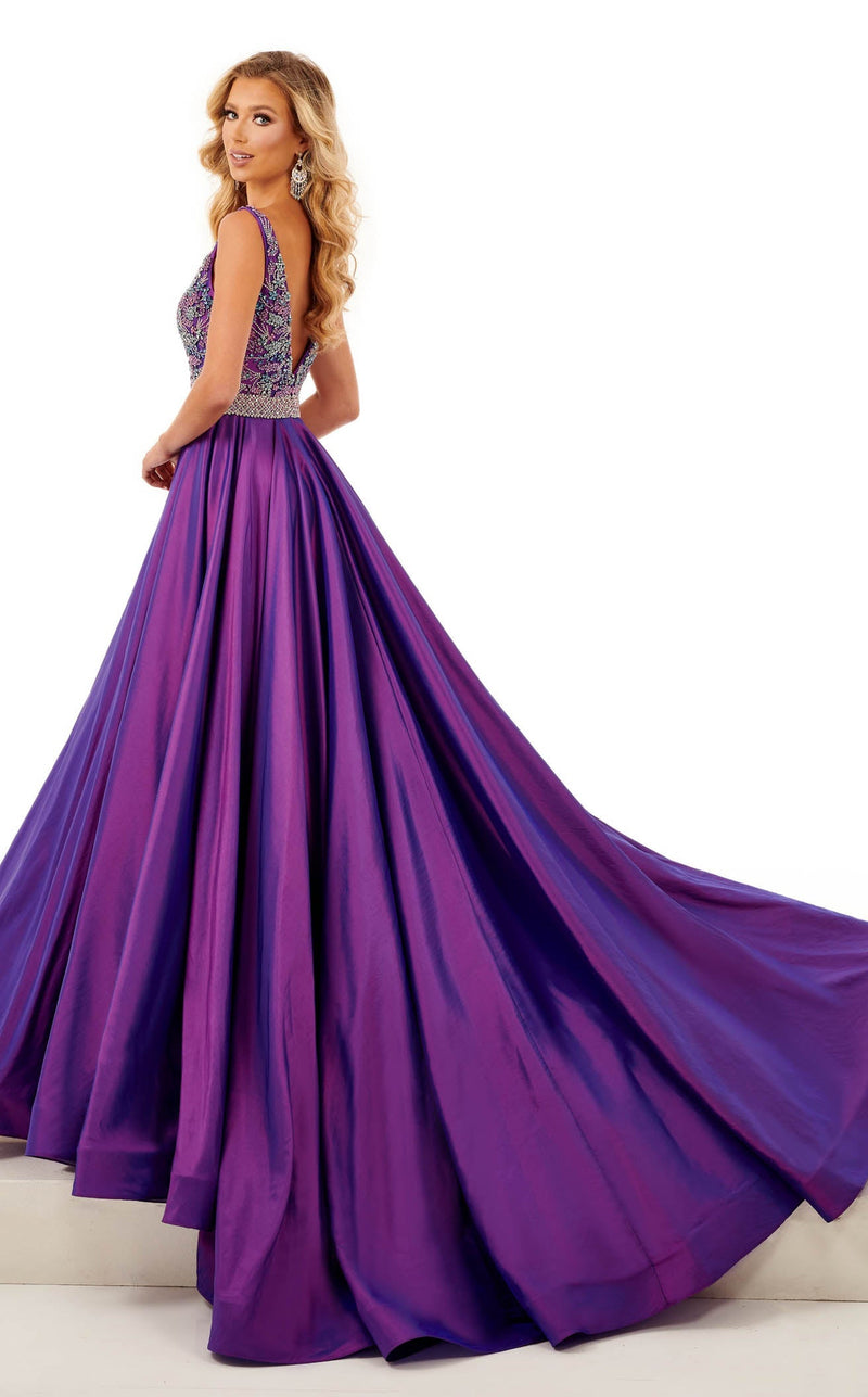 Rachel Allan 50104 Dress Ultraviolet