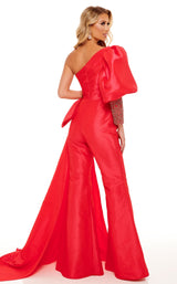 2 of 2 Rachel Allan 50110 Jumpsuit Watermelon