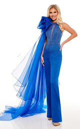 1 of 2 Rachel Allan 50121 Jumpsuit Royal