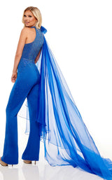 2 of 2 Rachel Allan 50121 Jumpsuit Royal