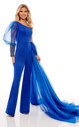 1 of 4 Rachel Allan 50128 Jumpsuit Royal