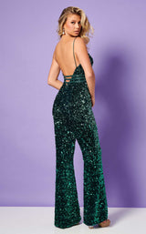 9 of 11 Rachel Allan 50202 Emerald Ombre