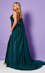 8 of 11 Rachel Allan 50202 Emerald Ombre