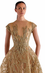 2 of 2 Edward Arsouni Couture SS0503 Dress Gold