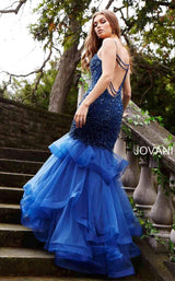 2 of 5 Jovani 50405 Navy