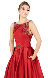 3 of 4 Mac Duggal 50509H Deep Red