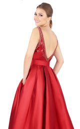 4 of 4 Mac Duggal 50509H Deep Red