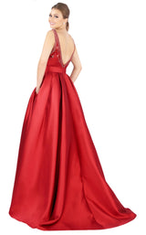 2 of 4 Mac Duggal 50509H Deep Red