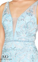 2 of 6 Mac Duggal 50519D French Blue