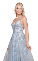 4 of 6 Mac Duggal 50520D Powder Blue