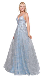 1 of 6 Mac Duggal 50520D Powder Blue