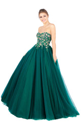 1 of 4 Mac Duggal 50523H Bottle-Green